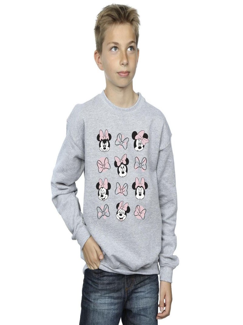 Disney - Sweat Gris chiné - Kiabi