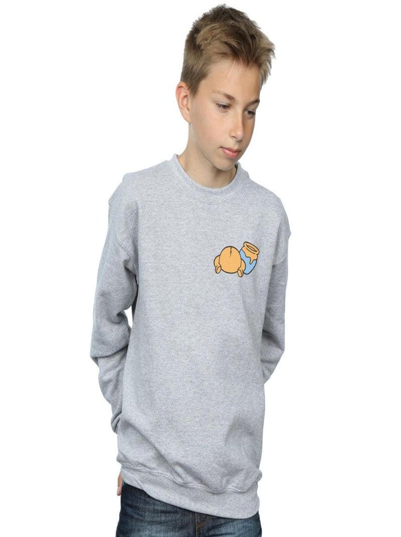 Disney - Sweat Gris chiné - Kiabi