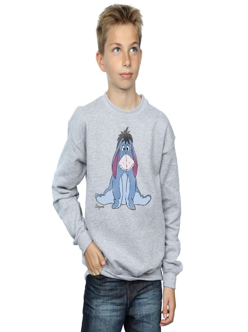 Disney - Sweat Gris chiné - Kiabi