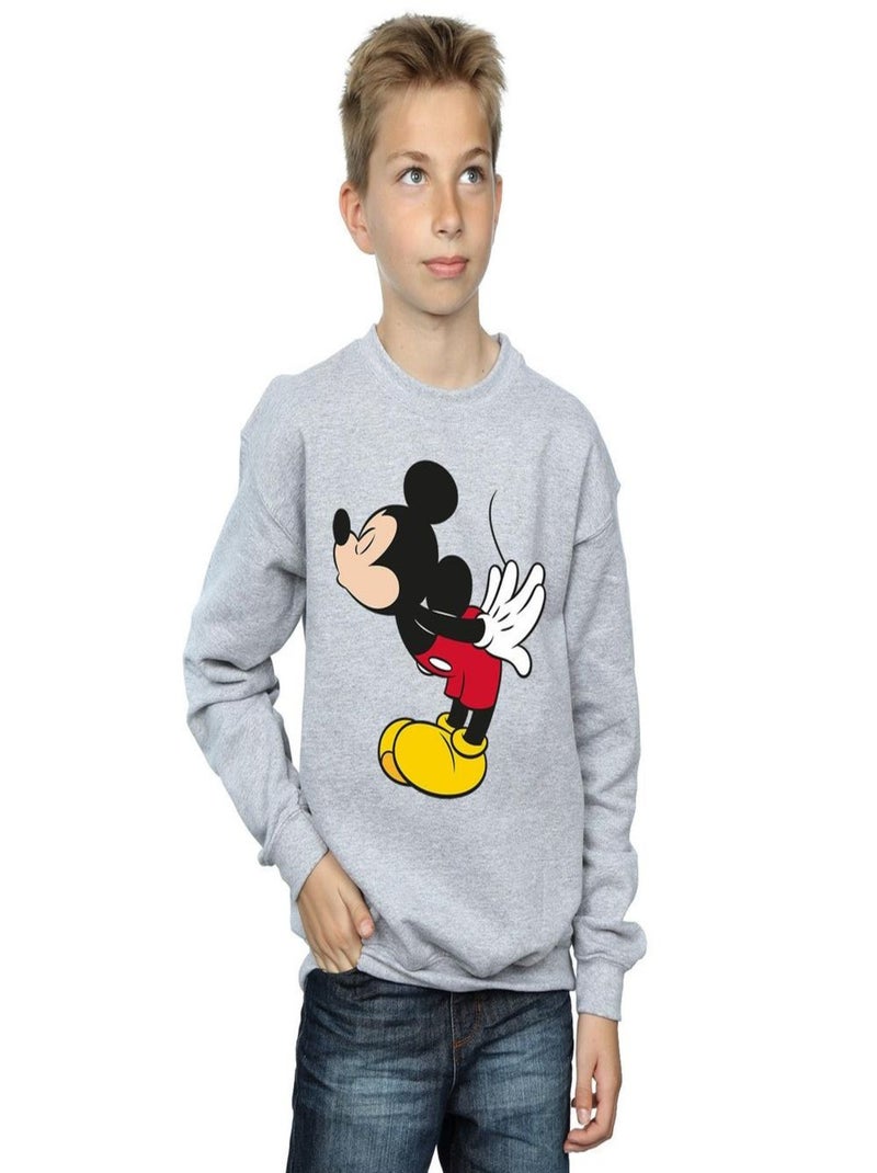 Disney - Sweat Gris chiné - Kiabi