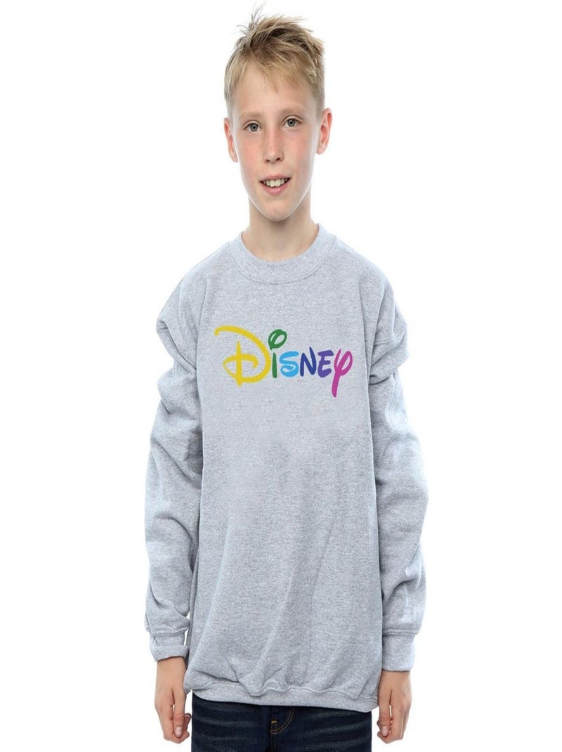 Disney - Sweat Gris chiné - Kiabi