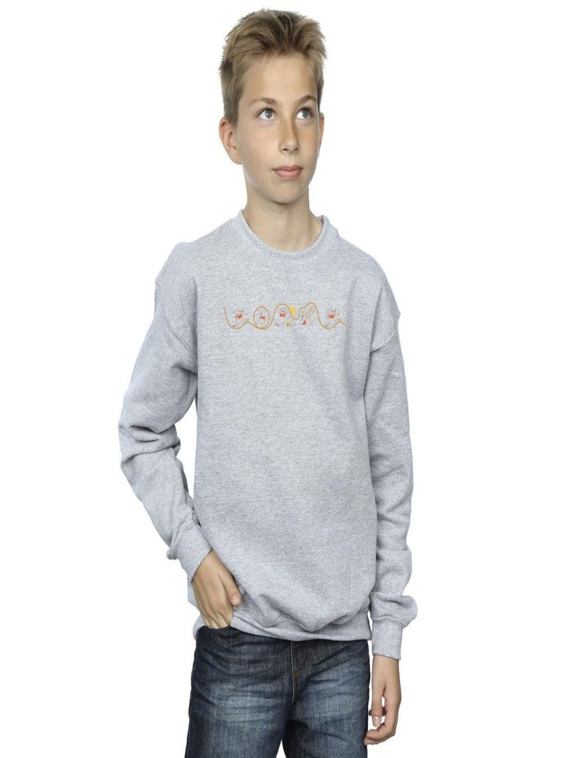 Disney - Sweat Gris chiné - Kiabi