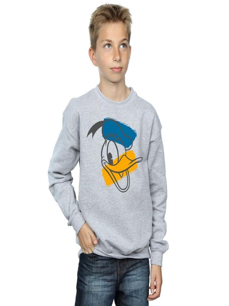 Disney - Sweat Gris chiné - Kiabi
