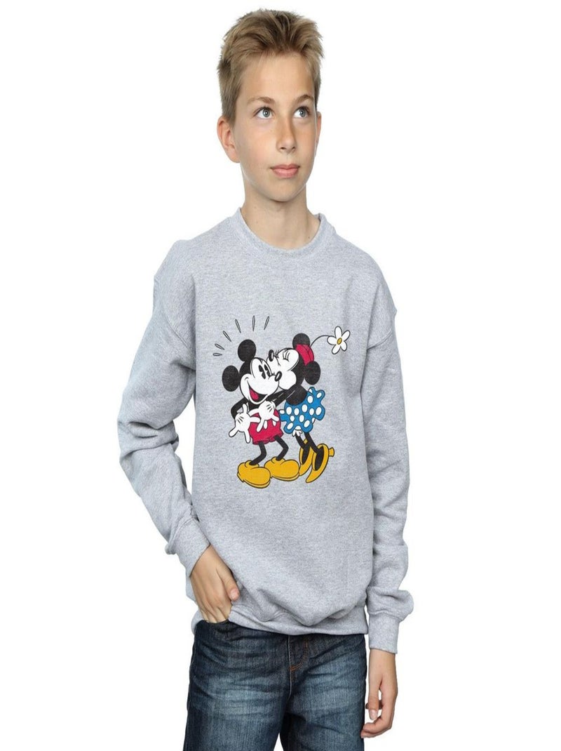 Disney - Sweat Gris chiné - Kiabi
