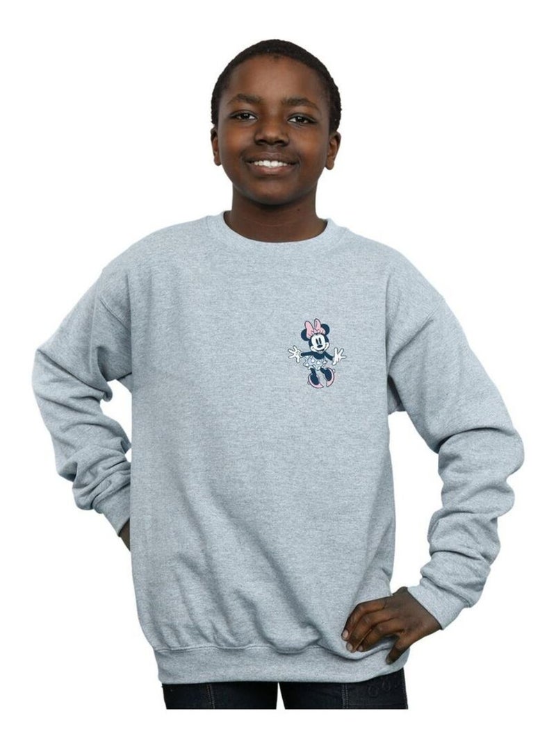 Disney - Sweat Gris chiné - Kiabi