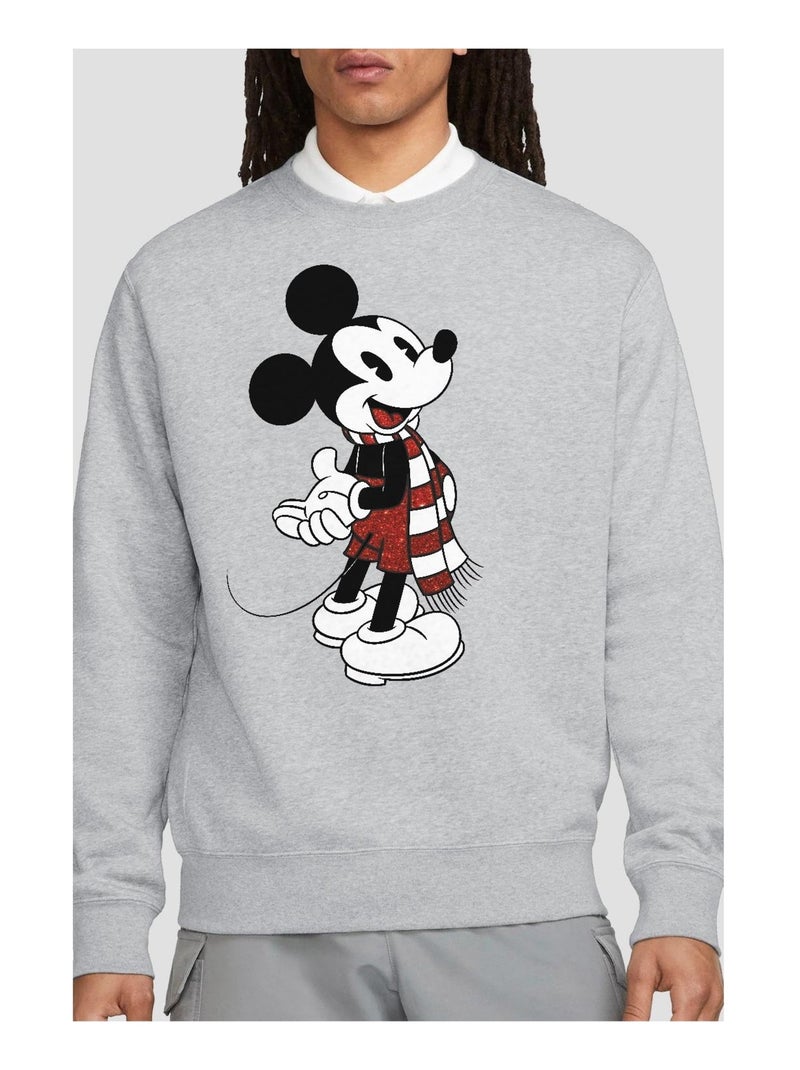 Disney - Sweat Gris chiné - Kiabi