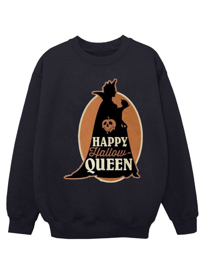 Disney - Sweat HALLOW QUEEN Bleu marine - Kiabi