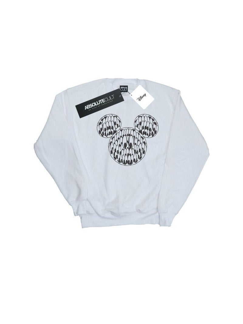 Disney - Sweat HEAD OF EYES Blanc - Kiabi