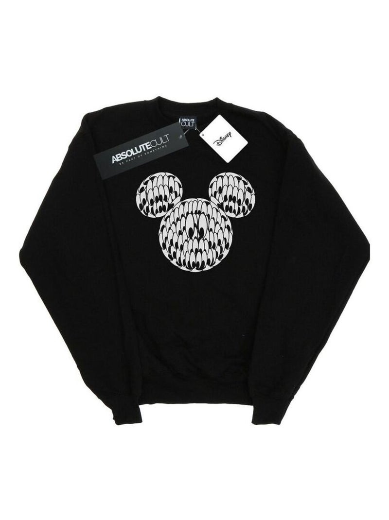 Disney - Sweat HEAD OF EYES Noir - Kiabi