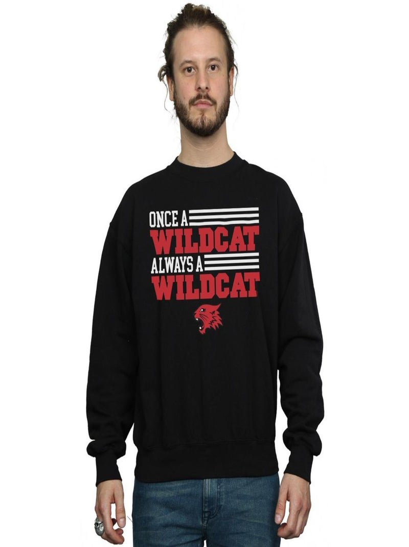 Disney - Sweat High School Musical: Premiers pas sur scène THE MUSICAL ONCE A WILDCAT Noir - Kiabi