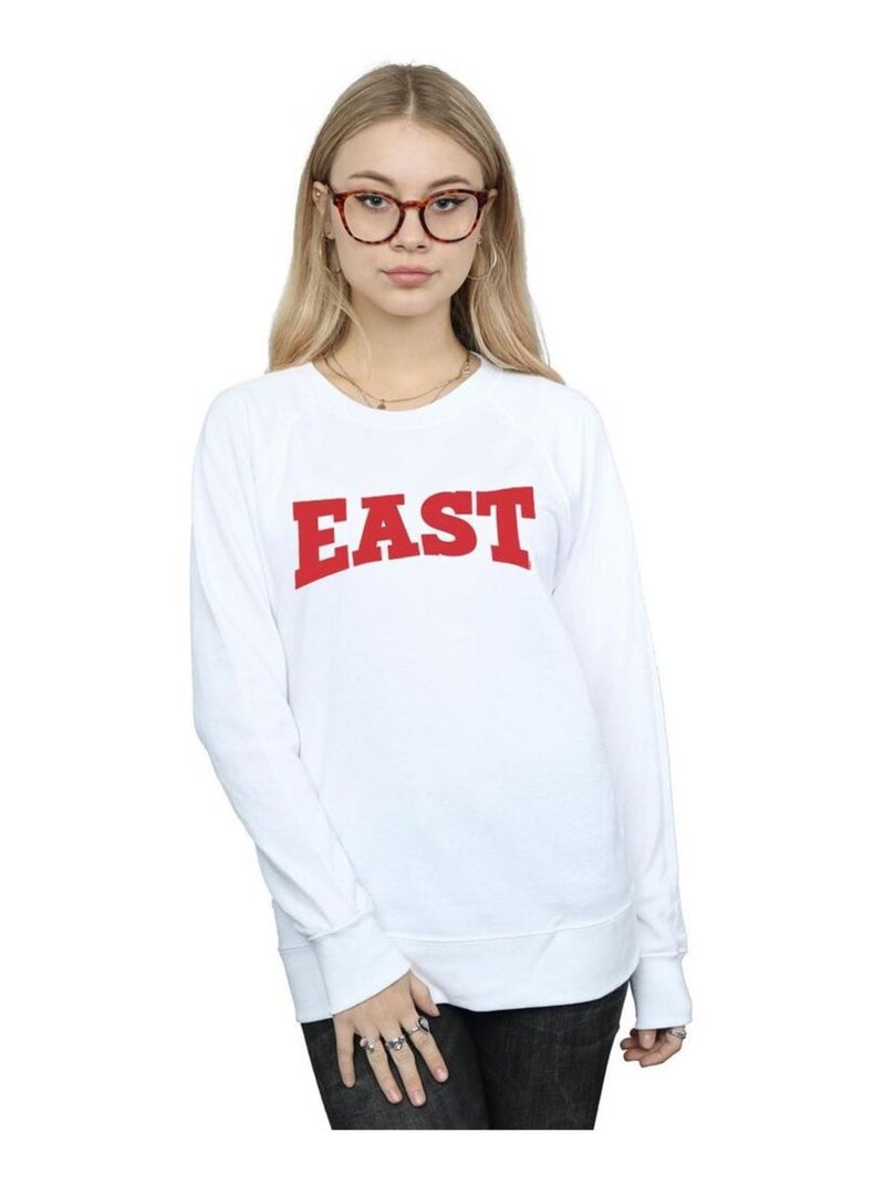 Disney - Sweat HIGH SCHOOL MUSICAL THE MUSICAL EAST HIGH Blanc - Kiabi