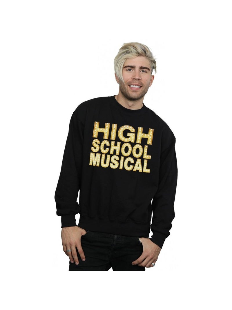 Disney - Sweat HIGH SCHOOL MUSICAL THE MUSICAL LIGHTS Noir - Kiabi