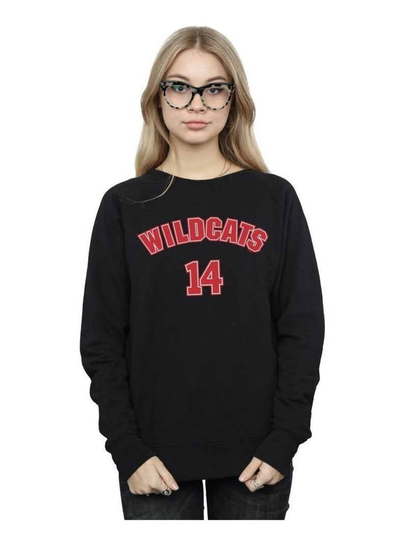 Disney - Sweat HIGH SCHOOL MUSICAL THE MUSICAL WILDCATS Noir - Kiabi