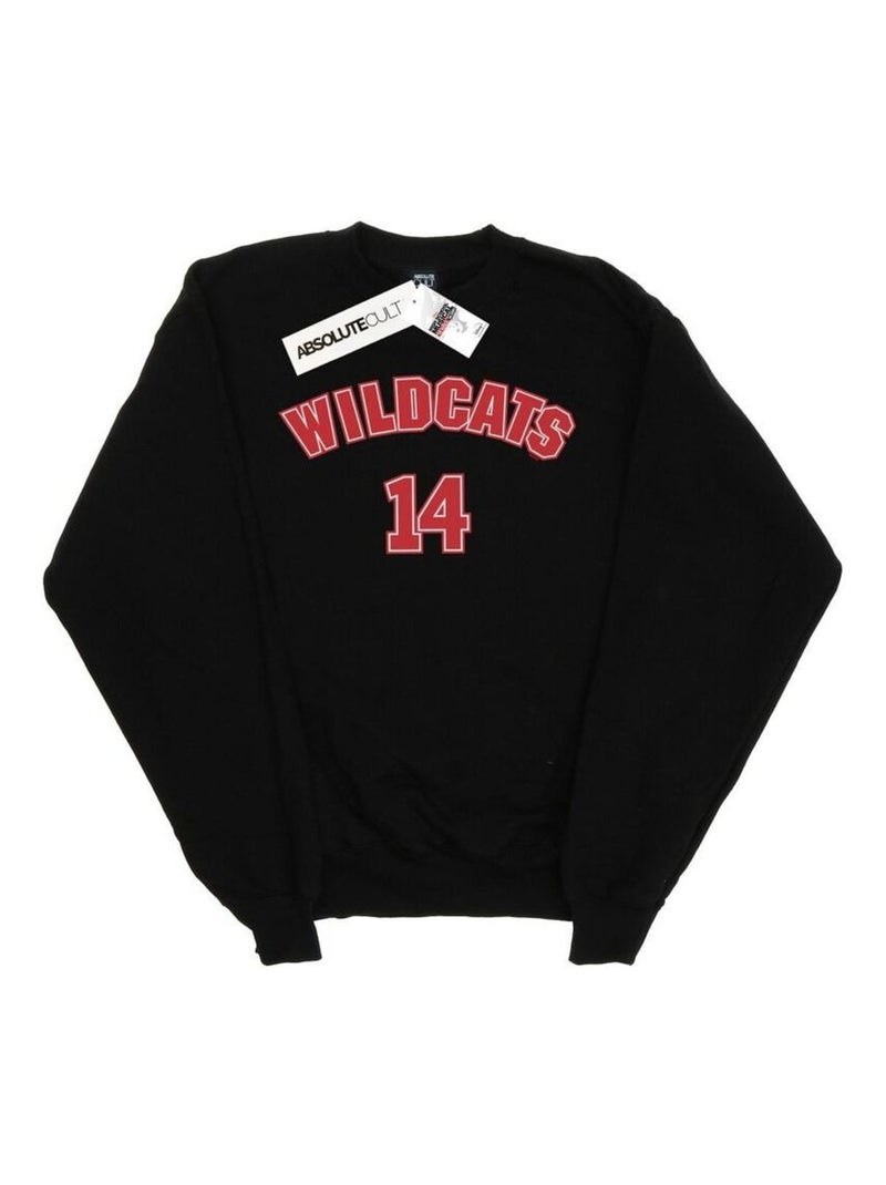 Disney - Sweat HIGH SCHOOL MUSICAL THE MUSICAL WILDCATS Noir - Kiabi