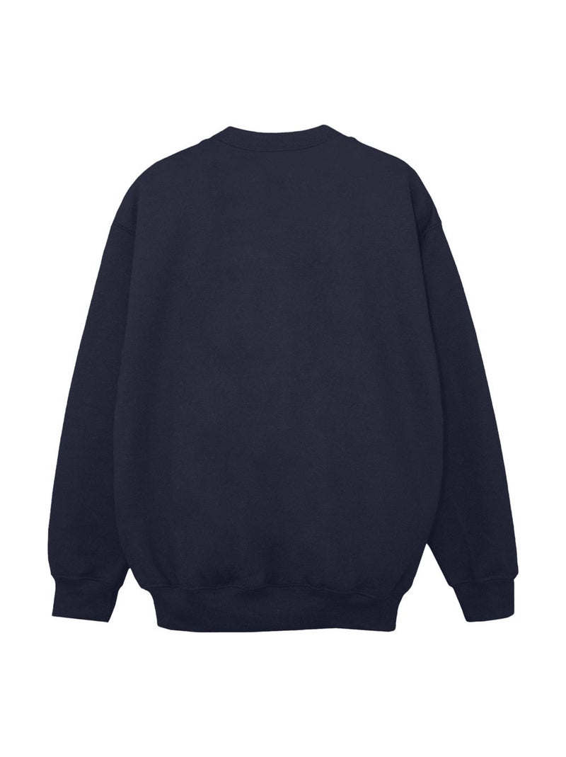 Disney - Sweat HO HO HO Bleu marine - Kiabi