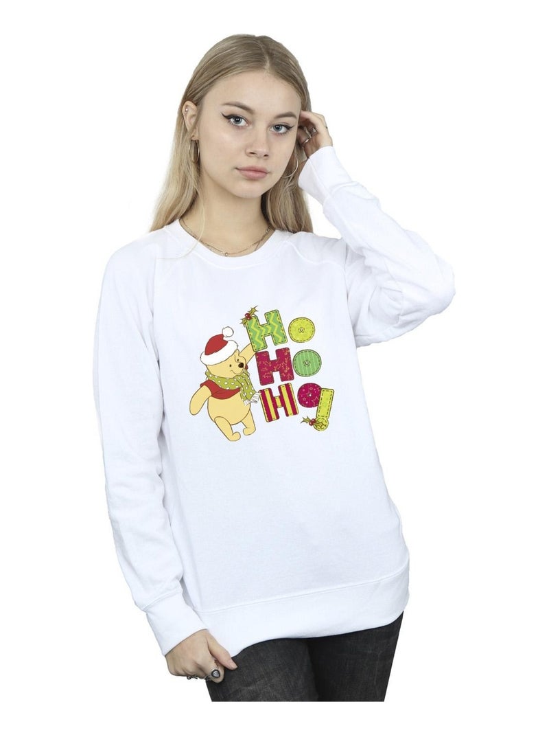 Disney - Sweat HO HO HO Noir - Kiabi