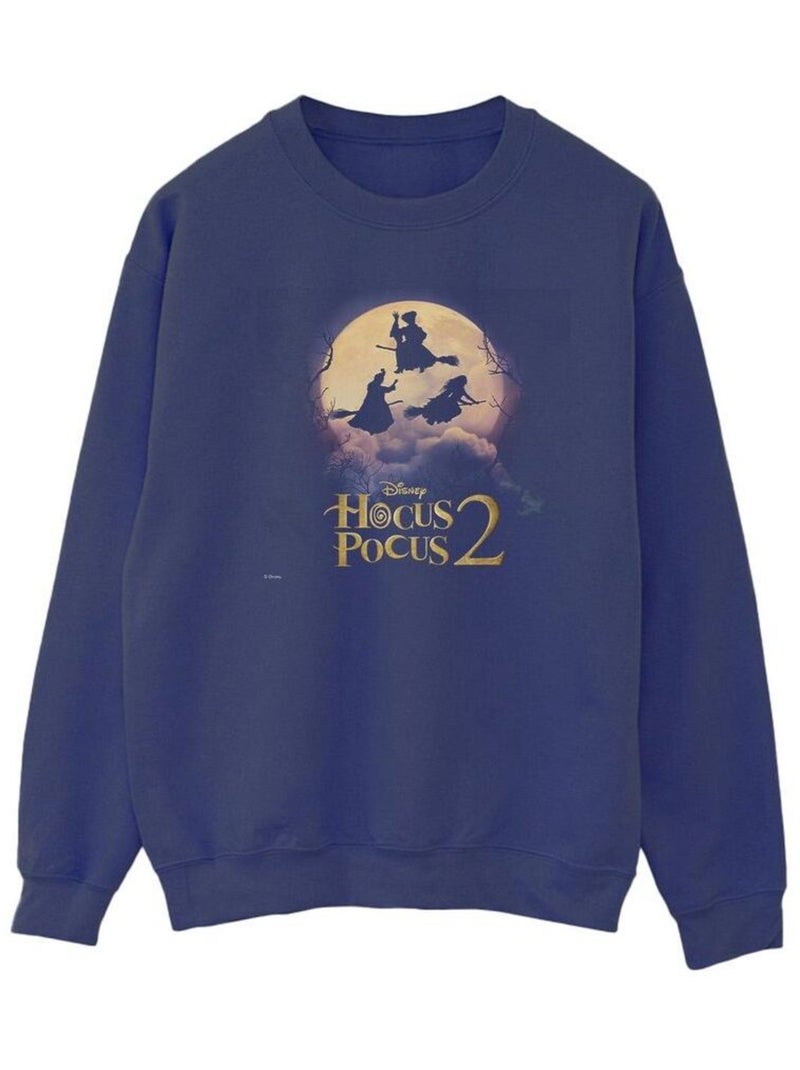 Disney - Sweat HOCUS POCUS Bleu marine - Kiabi
