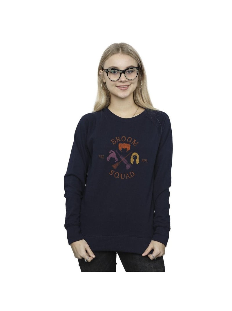 Disney - Sweat HOCUS POCUS BROOM SQUAD Bleu marine - Kiabi
