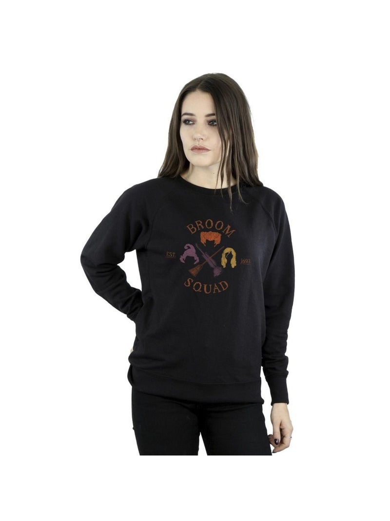 Disney - Sweat HOCUS POCUS BROOM SQUAD Noir - Kiabi