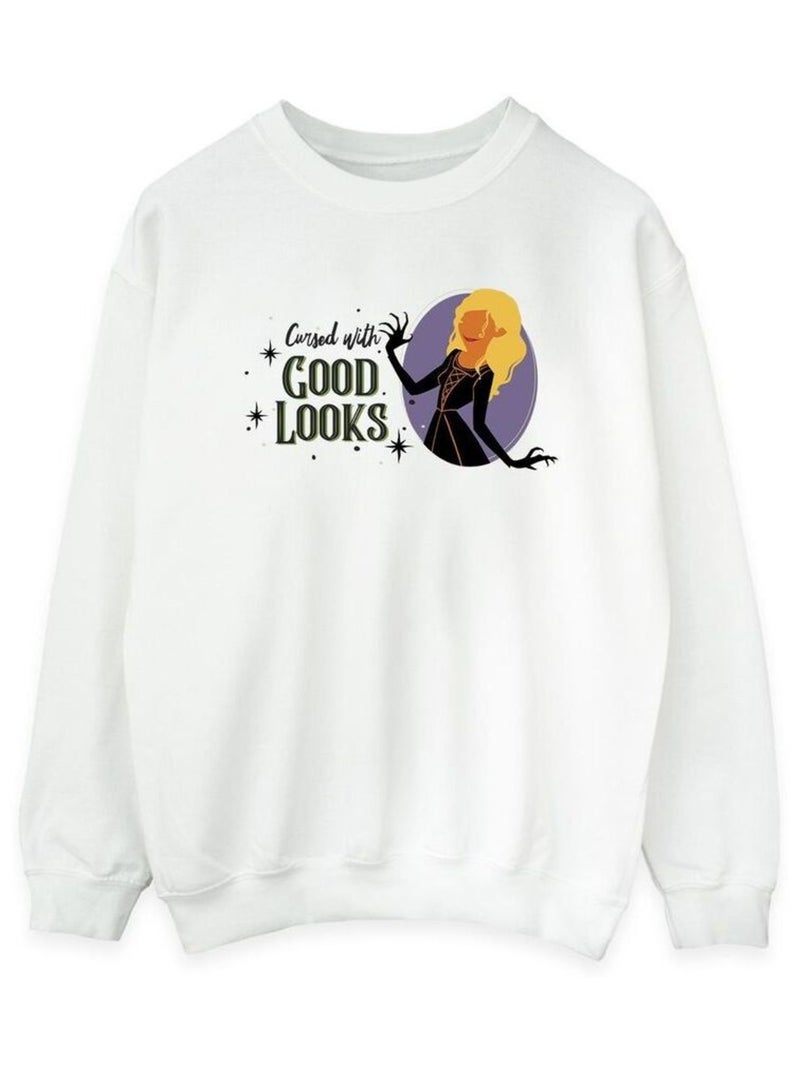Disney - Sweat HOCUS POCUS CURSED Blanc - Kiabi