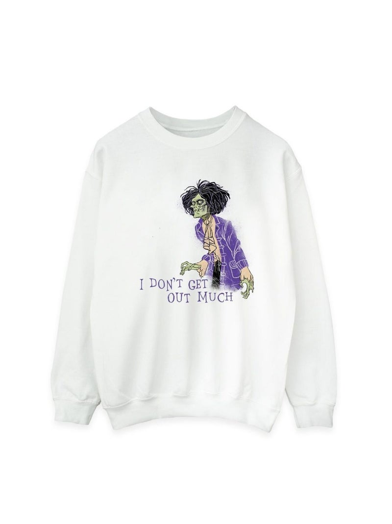 Disney - Sweat HOCUS POCUS DON'T GET OUT MUCH Blanc - Kiabi
