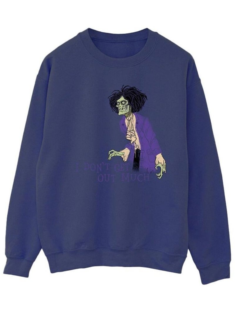 Disney - Sweat HOCUS POCUS DON'T GET OUT MUCH Bleu marine - Kiabi