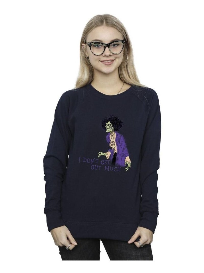 Disney - Sweat HOCUS POCUS DON'T GET OUT MUCH Bleu marine - Kiabi