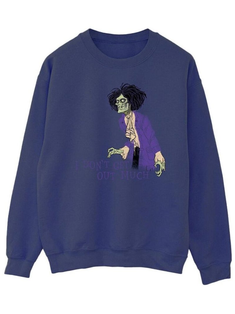 Disney - Sweat HOCUS POCUS DON'T GET OUT MUCH Bleu marine - Kiabi