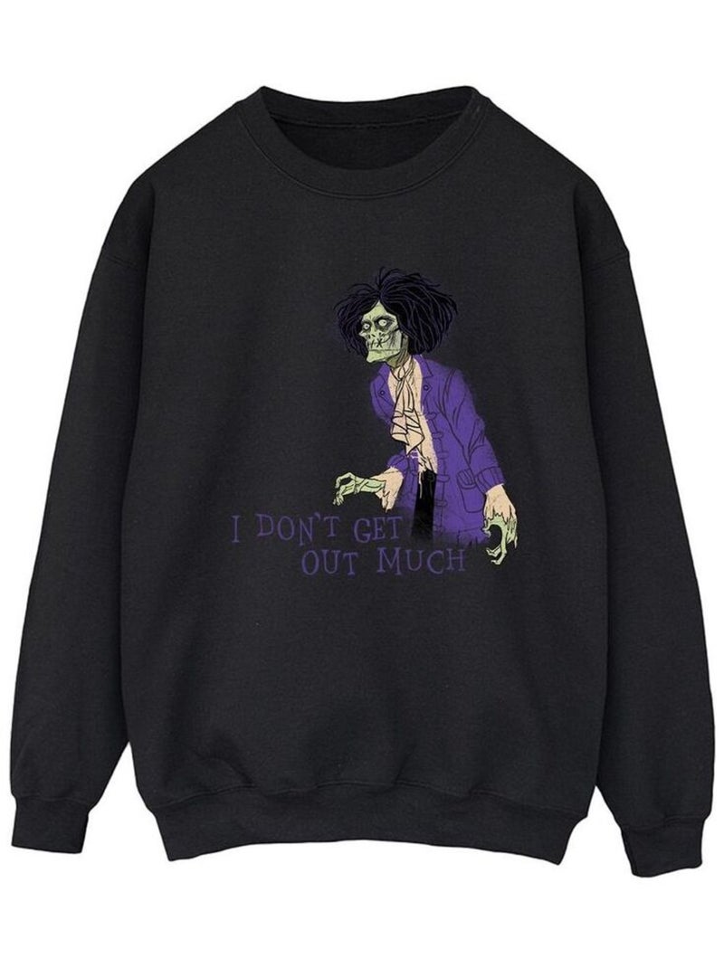 Disney - Sweat HOCUS POCUS DON'T GET OUT MUCH Noir - Kiabi