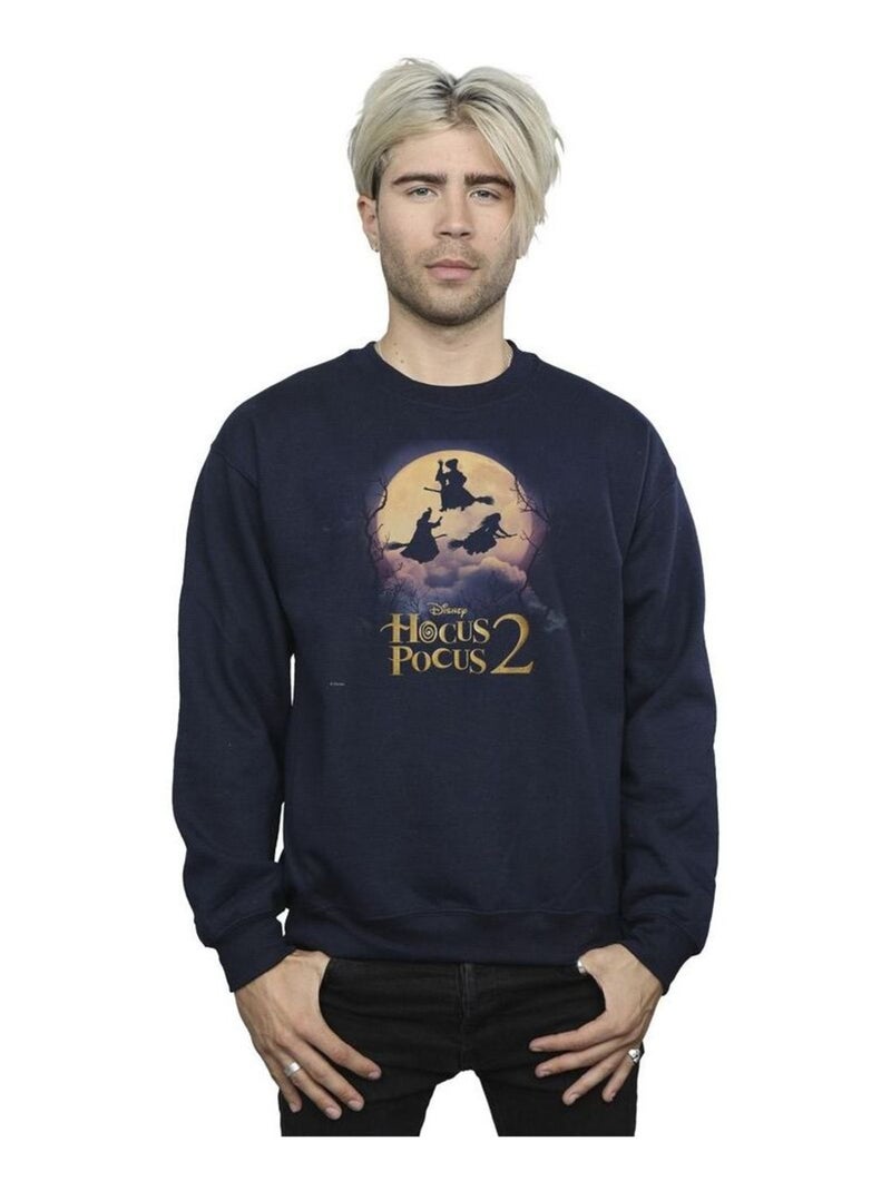 Disney - Sweat Hocus Pocus: les trois sorcières Bleu marine - Kiabi