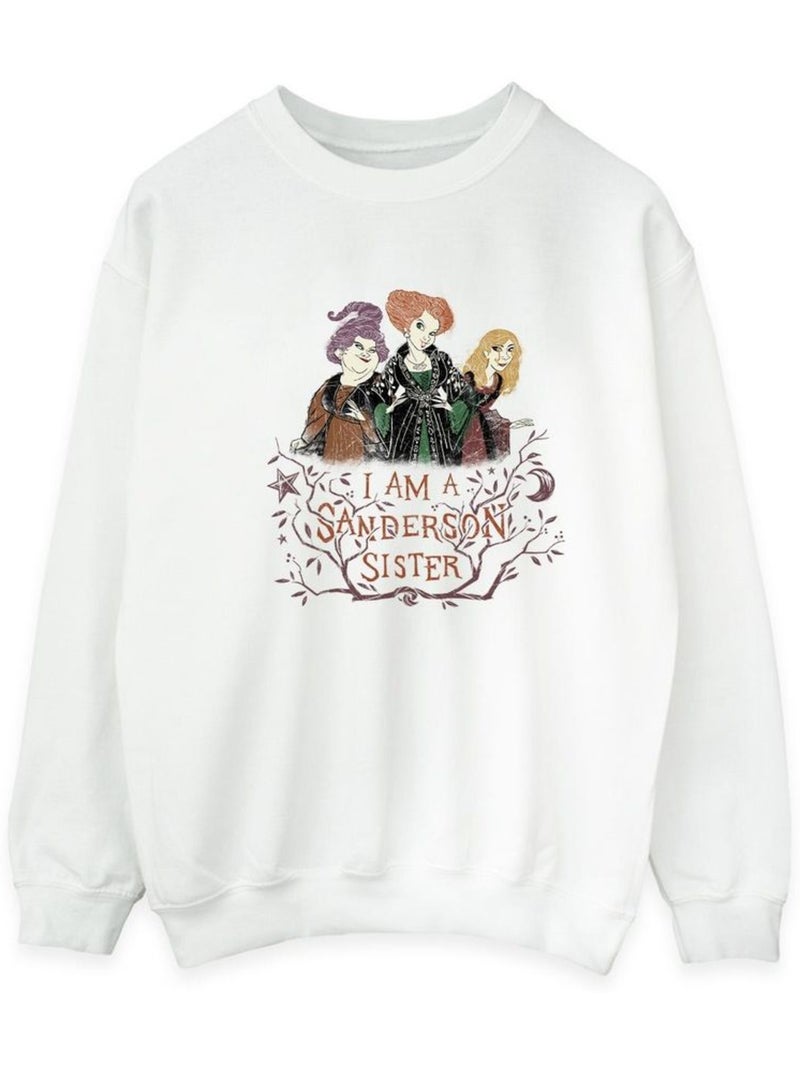 Disney - Sweat Hocus Pocus: les trois sorcières SANDERSON SISTER Blanc - Kiabi