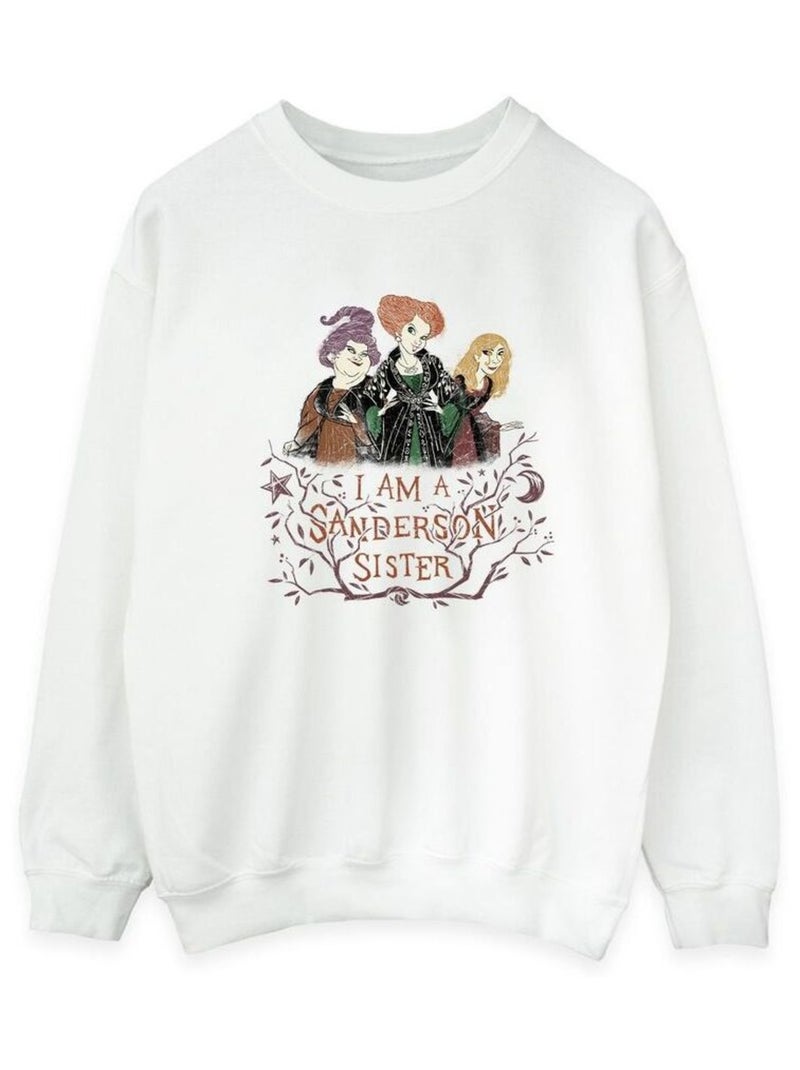Disney - Sweat HOCUS POCUS SANDERSON SISTER Blanc - Kiabi