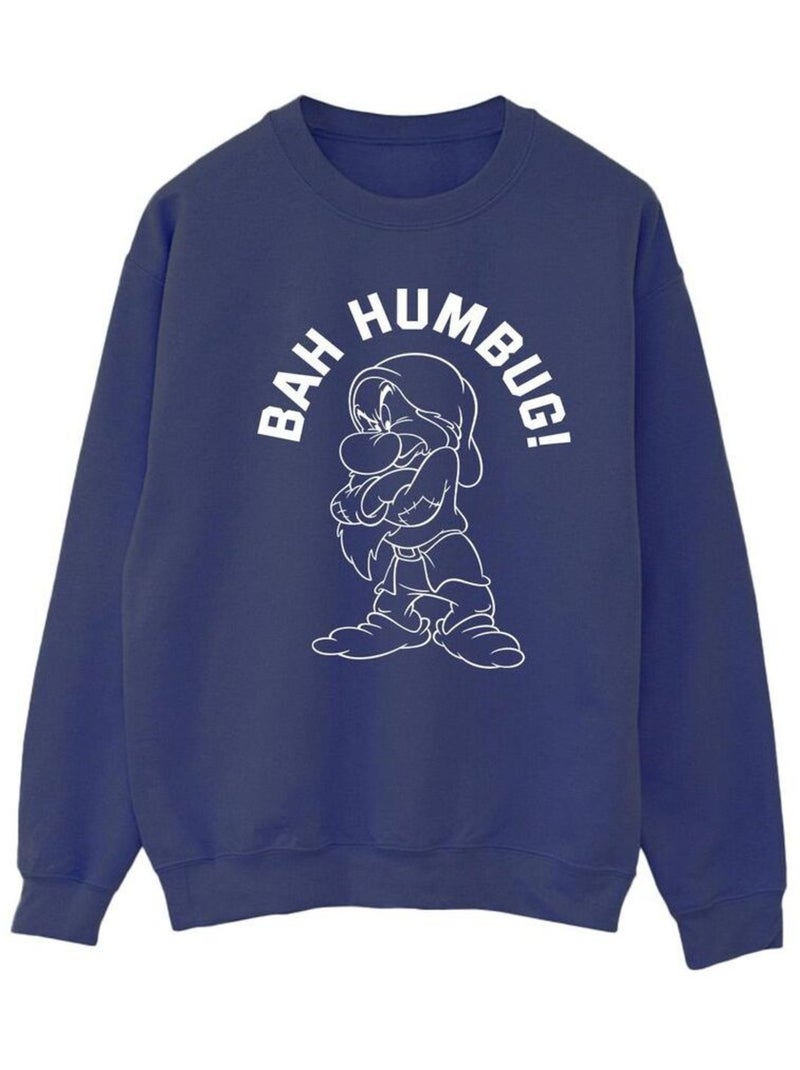 Disney - Sweat HUMBUG Bleu marine - Kiabi