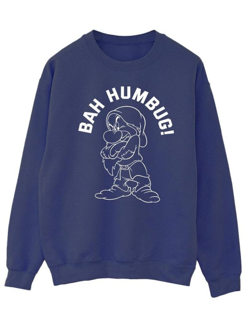 Disney - Sweat HUMBUG Bleu marine - Kiabi