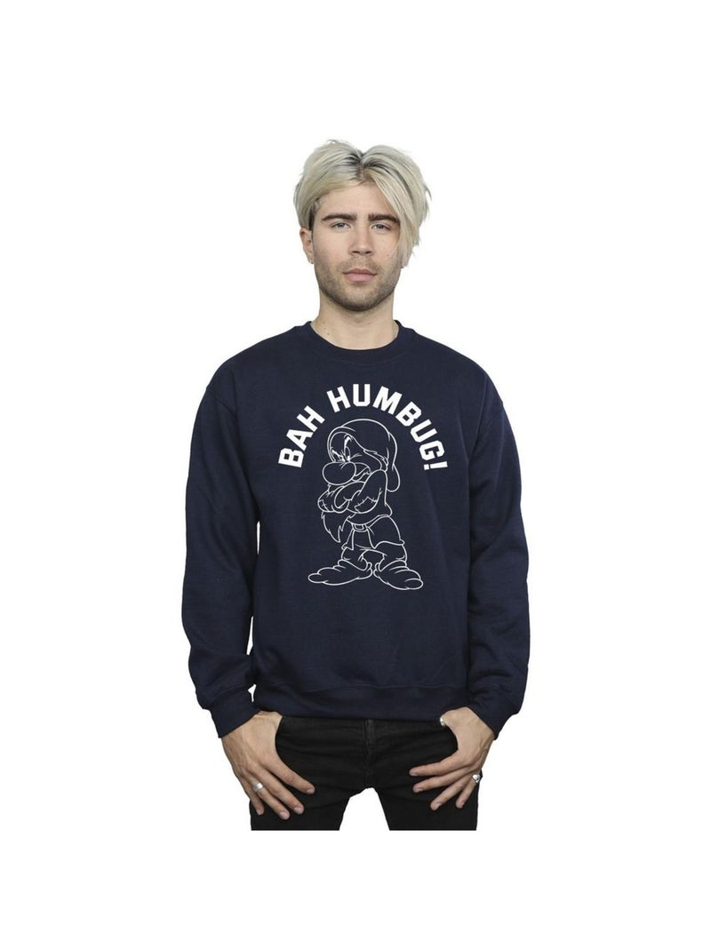 Disney - Sweat HUMBUG Bleu marine - Kiabi