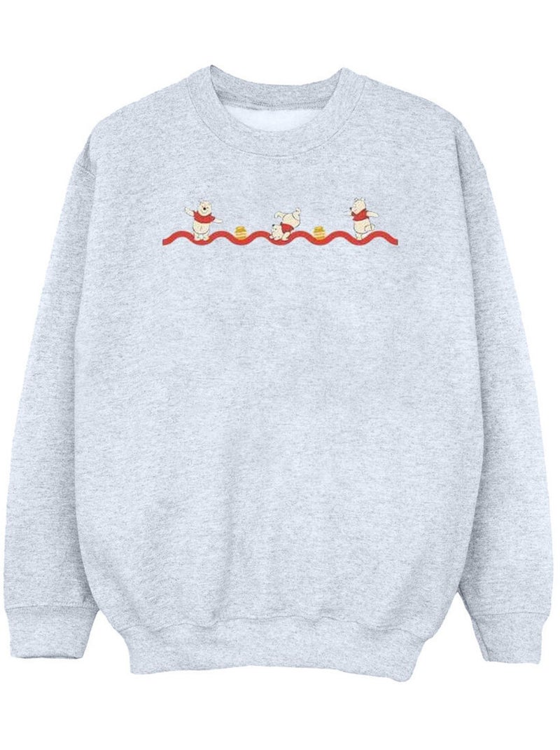 Disney - Sweat HUNNY Gris chiné - Kiabi