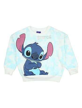 Disney - Sweat imprimé Lilo Et Stitch en coton