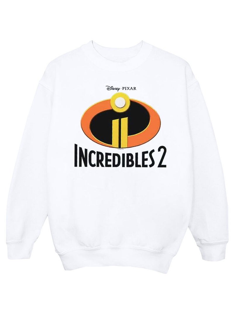 Disney - Sweat INCREDIBLES Blanc - Kiabi