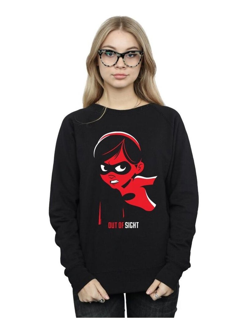 Disney - Sweat INCREDIBLES INCREDIBLE GIRL Noir - Kiabi