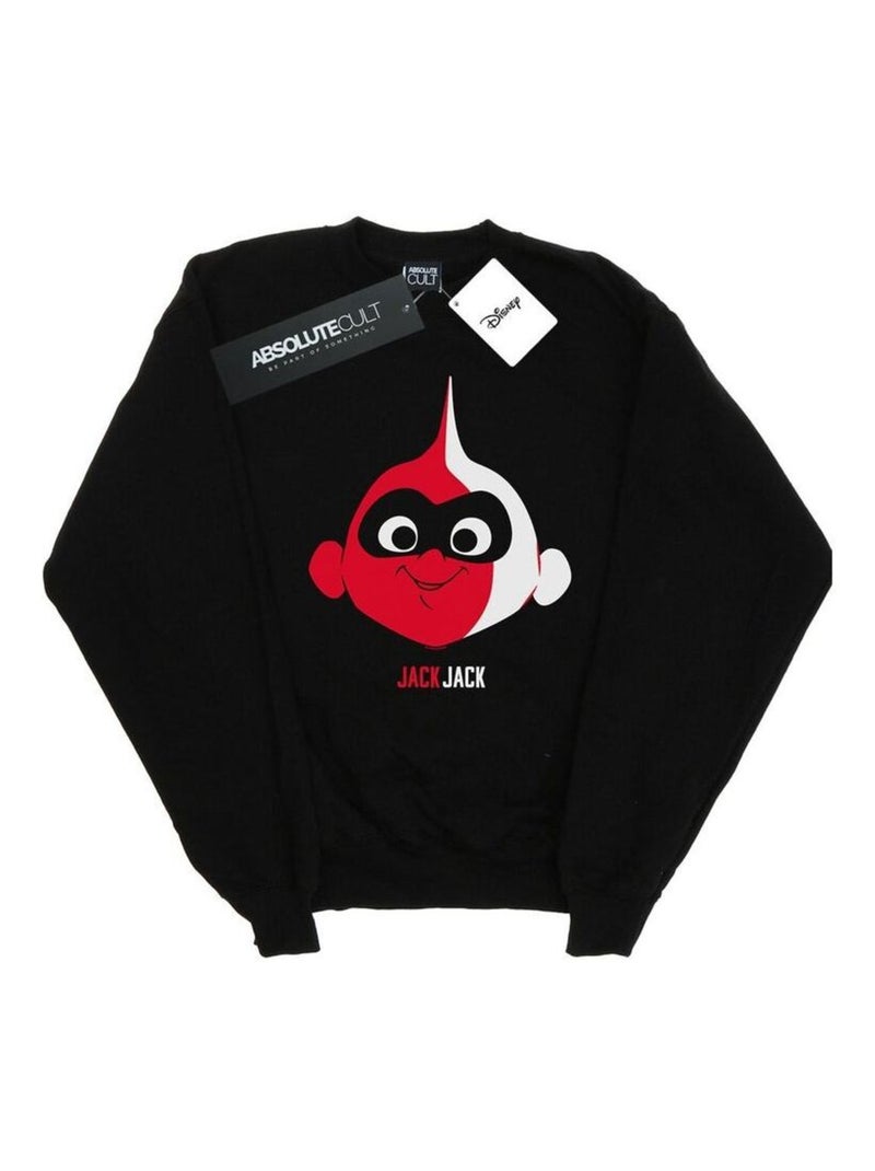 Disney - Sweat INCREDIBLES INCREDIBLE Noir - Kiabi