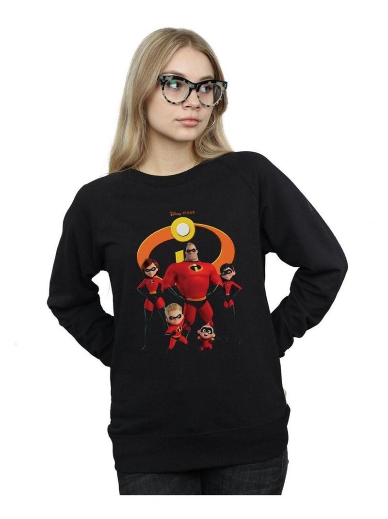 Disney - Sweat INCREDIBLES Noir - Kiabi