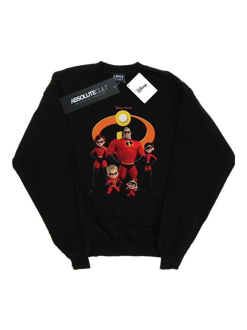 Disney - Sweat INCREDIBLES Noir - Kiabi