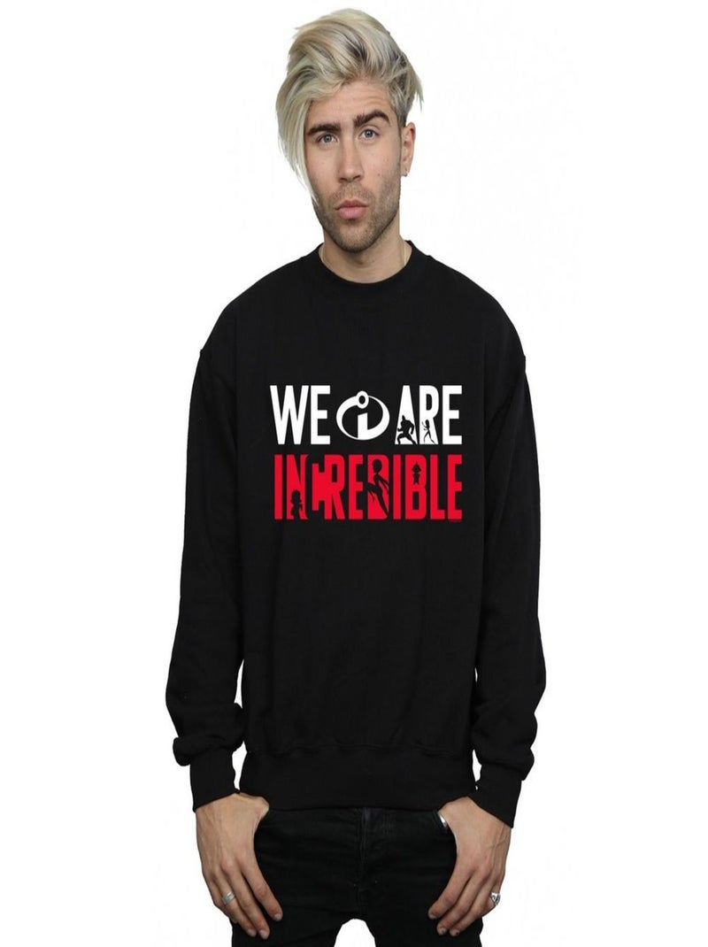 Disney - Sweat INCREDIBLES WE ARE INCREDIBLE Noir - Kiabi