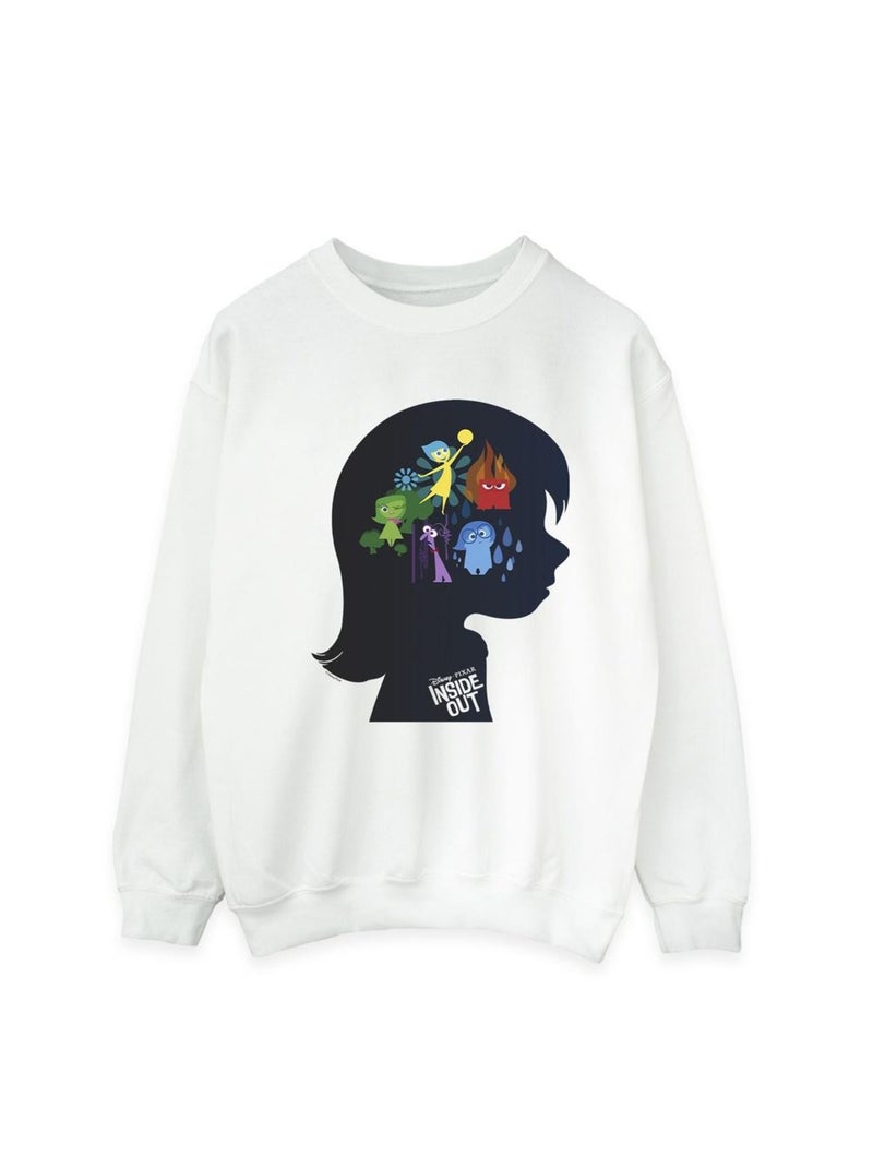 Disney - Sweat INSIDE OUT Blanc - Kiabi