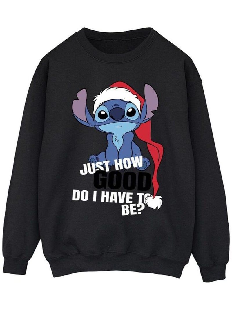 Disney - Sweat JUST HOW GOOD Noir - Kiabi