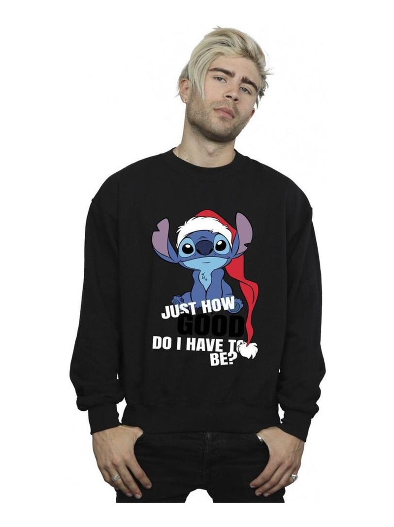 Disney - Sweat JUST HOW GOOD Noir - Kiabi
