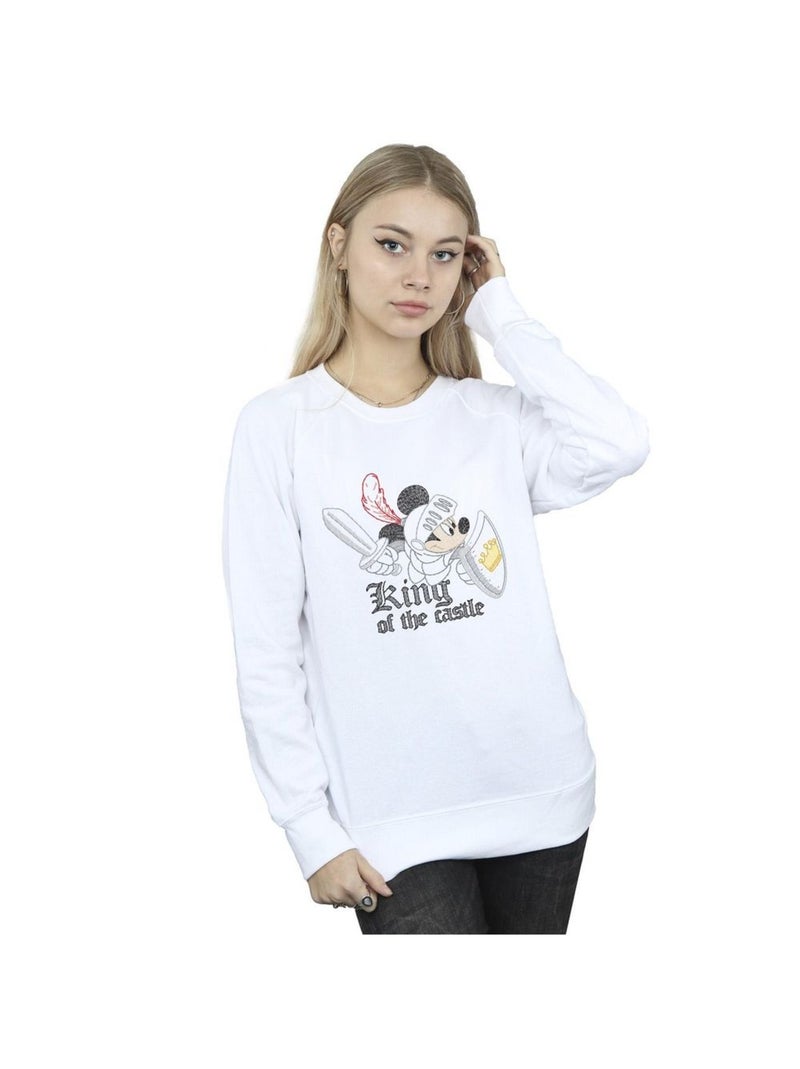 Disney - Sweat KING OF THE Blanc - Kiabi