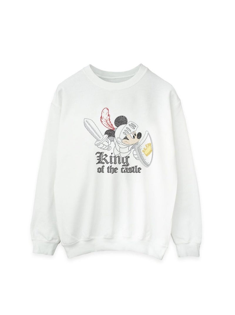 Disney - Sweat KING OF THE Blanc - Kiabi