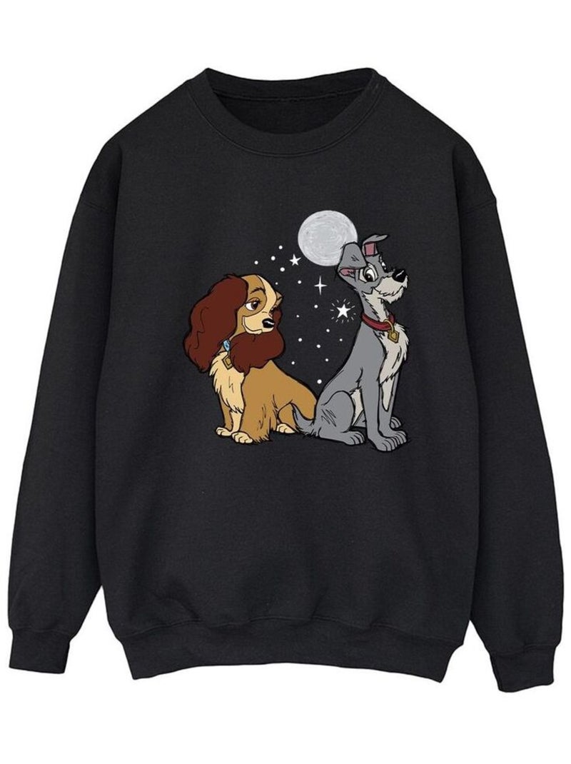 Disney - Sweat La Belle et le Clochard Noir - Kiabi