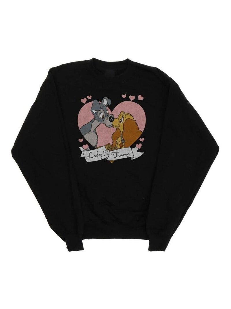 Disney - Sweat La Belle et le Clochard Noir - Kiabi